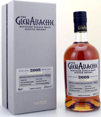 Glenallachie 2008 Chinquapin Barrel #6871 Europe Batch 3 12yo 56% 700ml