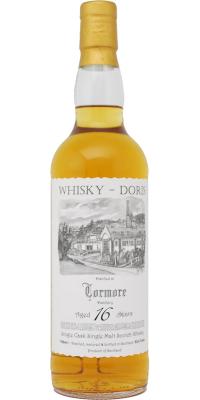 Tormore 1995 WD In Memoriam Horst Manthee Bourbon Hogshead #20213 53.4% 700ml