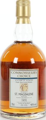 St. Magdalene 1975 GM Connoisseurs Choice Dumpy bottle Refill Sherry Hogshead #16 Royal Mile Whiskies 46% 700ml