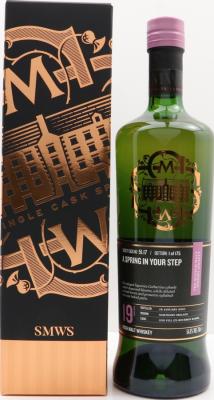 Bushmills 2001 SMWS 51.17 A spring inyo ur step 2nd Fill Ex-Bourbon Barrel 54.6% 700ml