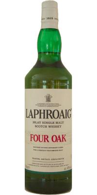 Laphroaig Four Oak Ex-Bourbon QC Virgin American European Oak 40% 1000ml