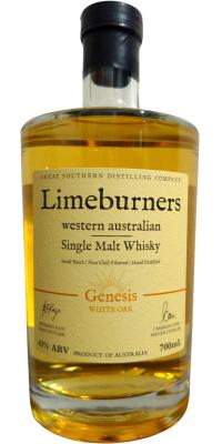 Limeburners Genesis White Oak 43% 700ml