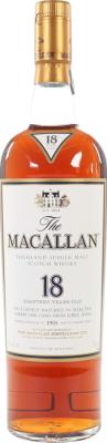 Macallan 1995 Sherry Oak Sherry Casks 43% 750ml