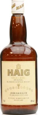 Haig Gold Label Original Blended Scotch Whisky 43% 750ml