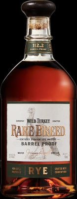 Wild Turkey Rare Breed Barrel Proof Kentucky Straight Rye Whisky No. 4 Char New American Oak 56.1% 750ml