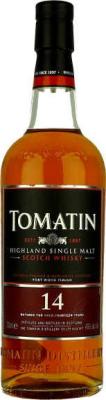 Tomatin 14yo Port Wood Finish Bourbon Barrels + Port Pipe Finish 46% 700ml