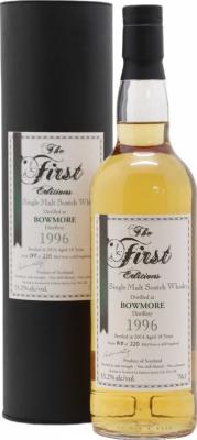 Bowmore 1996 ED The 1st Editions 18yo Refill Hogshead 53.2% 700ml