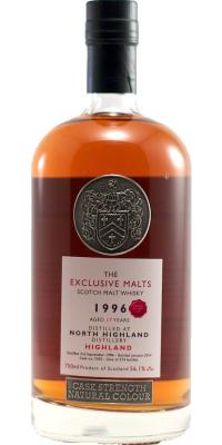 North Highland 1996 CWC The Exclusive Malts Refill ex-Sherry Hogshead #7025 56.1% 750ml