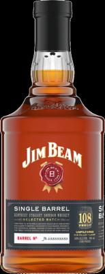 Jim Beam Single Barrel New American Virgin Oak 54% 750ml