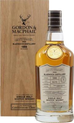 Bladnoch 1988 GM Connoisseurs Choice Cask Strength Refill Sherry Hogshead Kensington Wine Market 54.1% 700ml