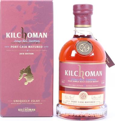 Kilchoman 2014 Port Cask Matured 50% 700ml