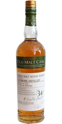 Auchroisk 1975 DL The Old Malt Cask Refill Hogshead 47.7% 700ml