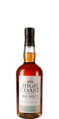 High Coast Small Batch No 11 Bourbon Virgin American Oak Kramfors Exclusive 56% 500ml