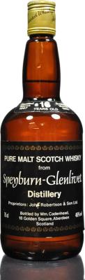 Speyburn 1967 CA Dumpy Bottle 46% 750ml
