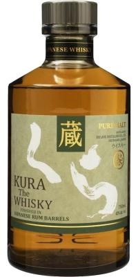 Kura The Whisky Japanese Rum Barrel Finish 40% 750ml