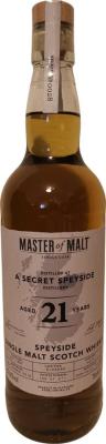 Secret Speyside Distillery 1997 MoM Single Cask Oloroso Butt 57% 700ml