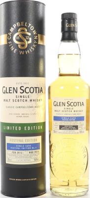 Glen Scotia 2012 Single Cask Festival Edition #4 First Fill Bourbon #082 Distillery only 59.5% 700ml