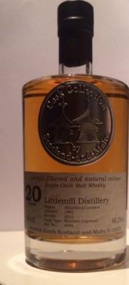 Littlemill 1992 SaM Cask Collection Bourbon Hogshead #4044 48.2% 500ml