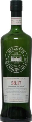 Strathisla 2005 SMWS 58.17 Not shaken not stirred Refill Ex-Bourbon Barrel 60.4% 700ml