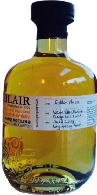 Balblair 2002 Hand Bottling Bourbon Cask #1433 55.1% 700ml