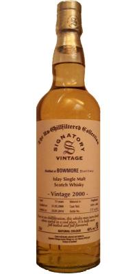 Bowmore 2000 SV The Un-Chillfiltered Collection 1439 + 1440 46% 700ml