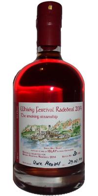 The Smoking Steamship NAS WlRb Whisky Festival Radebeul 2014 Red Wine Octave Finish 53.9% 500ml