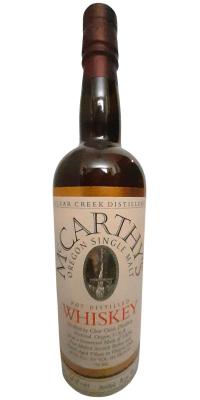 McCarthy's Oregon 3yo Oregon Single Malt Oregon Oak Barrels 42.5% 750ml