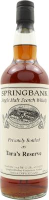 Springbank 9yo Private Bottling Sherry Cask Tara's Reserve 47% 700ml