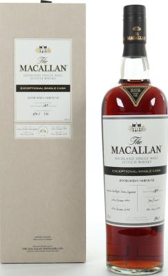 Macallan 2018 ASH-14813 12 Exceptional Single Cask 54.1% 700ml