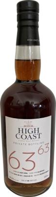 High Coast 2016 Private Bottling Bourbon Oloroso 60.2% 500ml