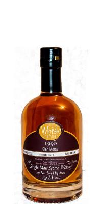 Glen Moray 1990 WCh Ex-Bourbon Hogshead 57.7% 500ml