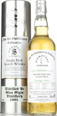 Glen Elgin 1995 SV The Un-Chillfiltered Collection 3260 & 3261 46% 700ml