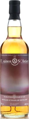 Balblair 2008 DeDr Equinox & Solstice Summer Edition 1st Fill Bourbon Barrel 48.5% 700ml