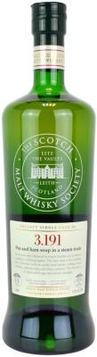 Bowmore 1998 SMWS 3.191 Pea and ham soup in A steam train Refill Ex-Bourbon Hogshead 54% 750ml