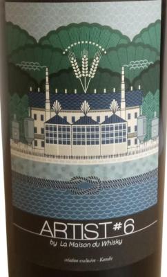 Caol Ila 2008 LMDW Artist #6 Bourbon barrel 61.1% 700ml