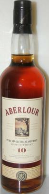 Aberlour 10yo Pure Single Highland Malt 43% 700ml