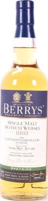 Glen Keith 1993 BR Berrys #97135 55.2% 700ml