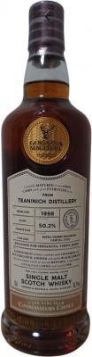 Teaninich 1998 GM Connoisseurs Choice Cask Strength Refill Sherry Hogshead #11410 Shinanoya Tokyo Japan 50.2% 700ml