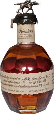 Blanton's The Original Single Barrel Bourbon Whisky 46.5% 700ml