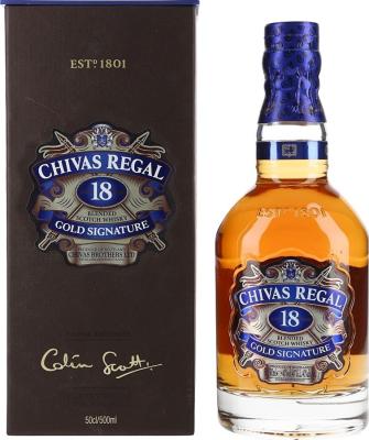 Chivas Regal 18yo Gold Signature 40% 500ml