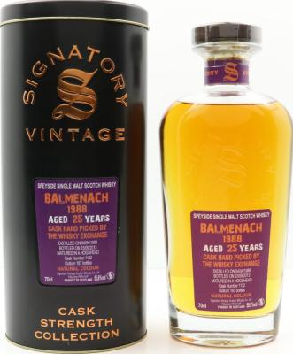 Balmenach 1988 SV Cask Strength Collection #1132 The Whisky Exchange 55.6% 700ml