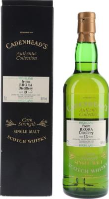 Brora 1982 CA Authentic Collection Oak Cask 59.9% 700ml