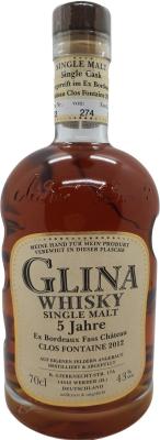 Glina Whisky 2012 Los-Nr.: 037/1 43% 700ml