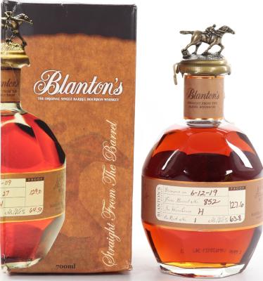 Blanton's Straight from the Barrel #852 63.8% 700ml