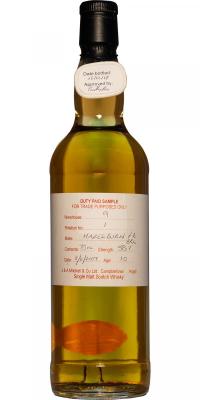 Hazelburn 2007 Duty Paid Sample For Trade Purposes Only Fresh Bourbon Barrel Rotation 1 58% 700ml