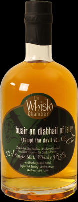 The Whisky Chamber buair an diabhail of Islay tempt the devil vol. XIII ex Bourbon first fill Barrel 58.3% 500ml