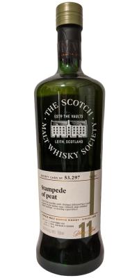 Caol Ila 2007 SMWS 53.297 Stampede of peat Refill Bourbon Hogshead 58% 750ml