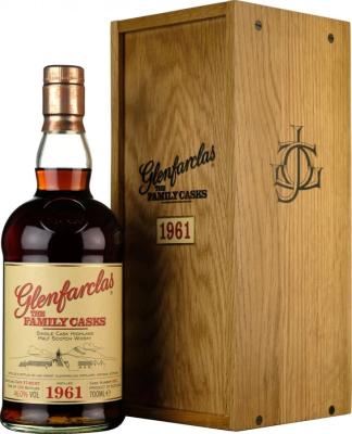 Glenfarclas 1961 The Family Casks Sherry Hogshead #4913 46% 700ml