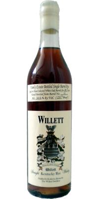 Willett 1984 Family Estate Bottled Single Barrel Rye White Oak #14 Glenfahrn 69.4% 700ml