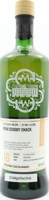 Craigellachie 2003 SMWS 44.124 Posh scooby snack Refill Ex-Bourbon Hogshead 61.1% 700ml